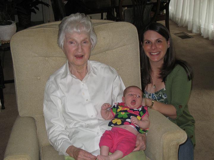 Mamaw Mitchell, Audrey, and E