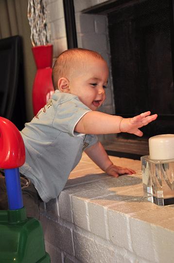 Jackson Reaching for Candle