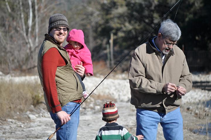 Jackson, Ross, Audrey, and Granddad