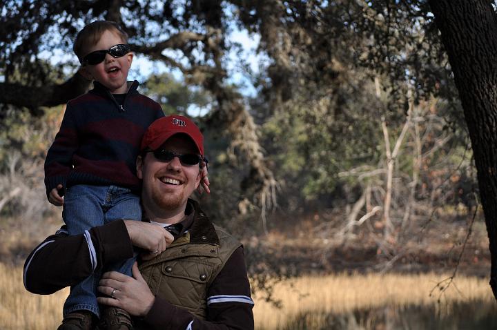 Ross & JD at the Lower Dam 2010